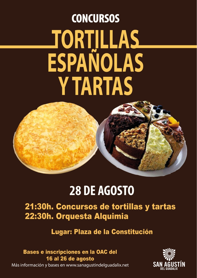 Celebra el Día de San Agustín con música, tortillas y tartas