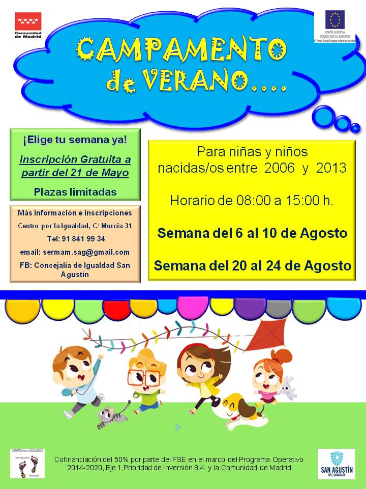 CAMPAMENTO DE VERANO 2018