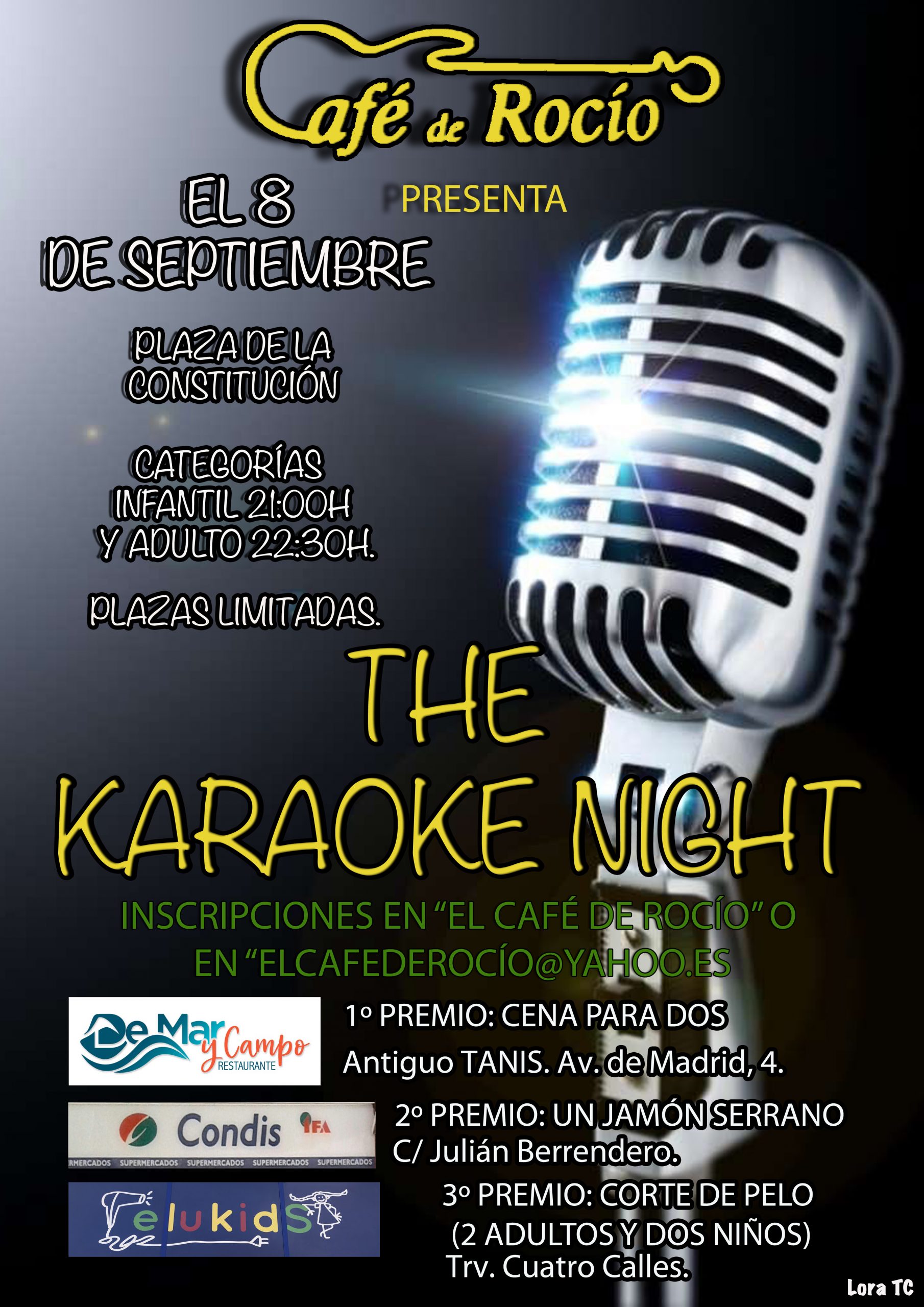 SI TE GUSTA CANTAR, TU OPORTUNIDAD LA TIENES EL SÁBADO 8 EN EL KARAOKE DE LAS FIESTAS