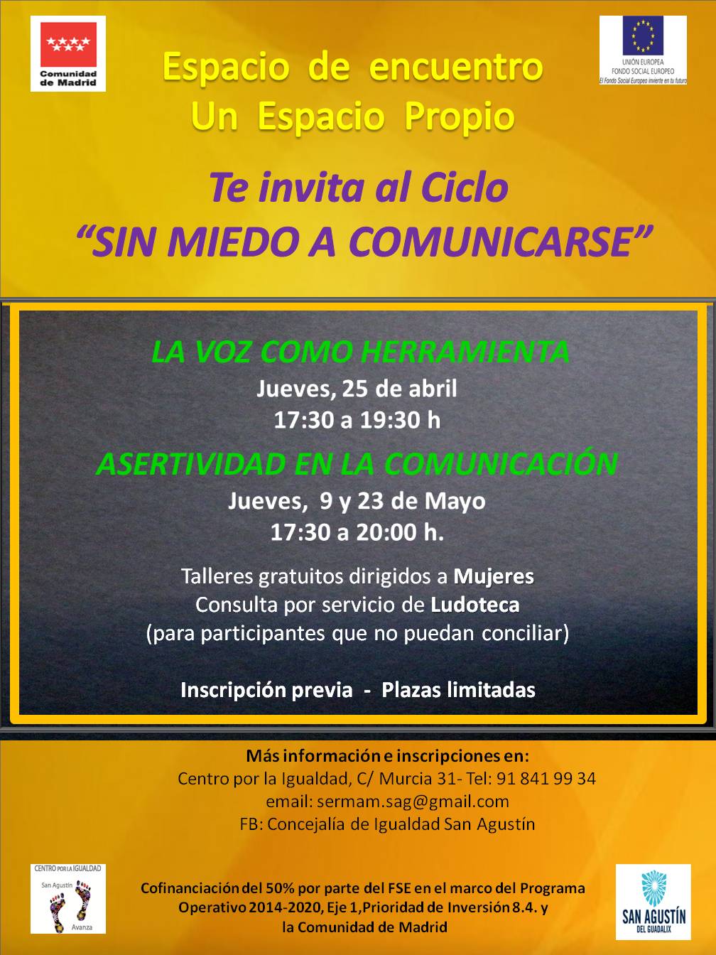 2ª PARTE CICLO SIN MIEDO A COMUNICARSE: TALLER DE NEGOCIACIÓN