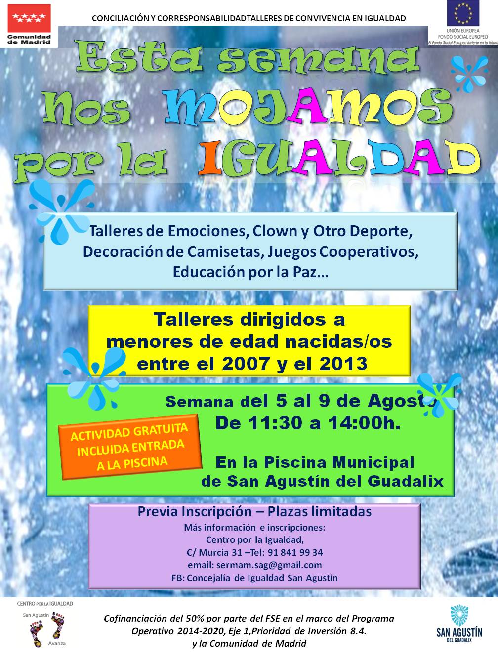 TALLER NOS MOJAMOS POR LA IGUALDAD