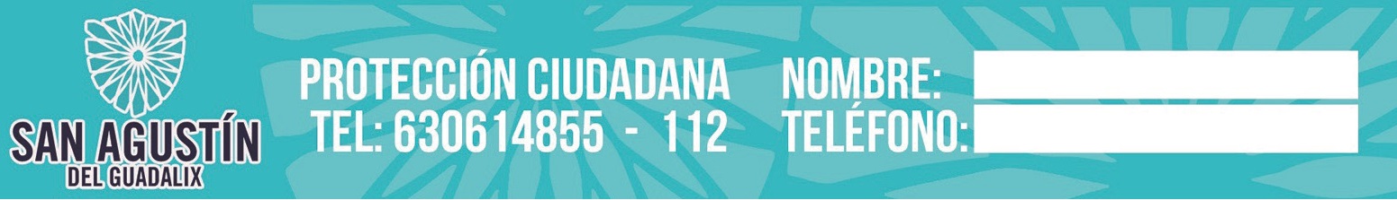 RECOGE LA PULSERA IDENTIFICATIVA PARA MENORES DE EDAD Y DÉJASELA PUESTA DURANTE TODAS ESTAS FIESTAS