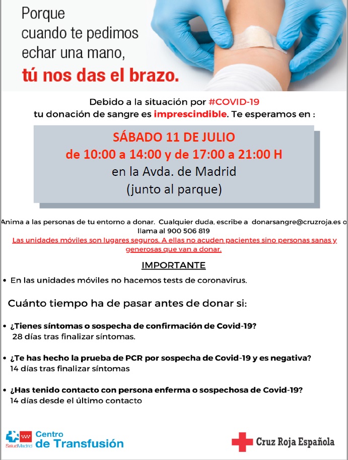 MÁS QUE NUNCA, DONA SANGRE