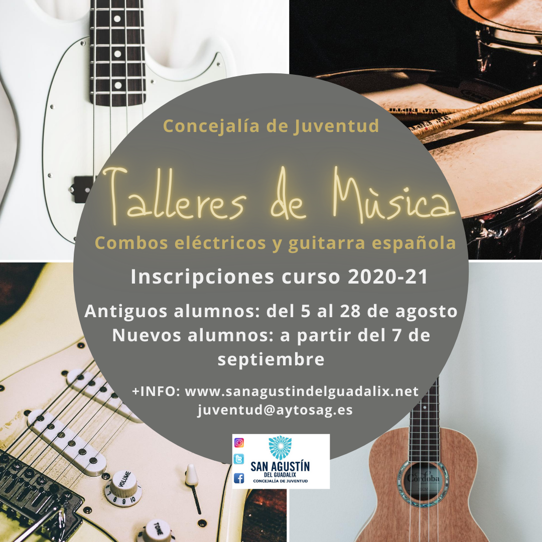 TALLERES DE MÚSICA DE LA CONCEJALÍA DE JUVENTUD
