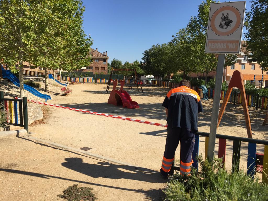 CIERRE TEMPORAL DE PARQUES Y ÁREAS DE JUEGOS INFANTILES