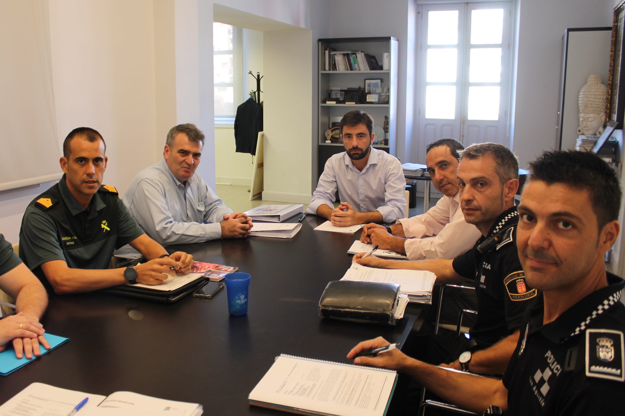 CAMPAÑA DE SEGURIDAD Y DE REFUERZO DE LA VIGILANCIA DE GUARDIA CIVIL Y POLICÍA LOCAL DE SAN AGUSTÍN FRENTE AL COVID19