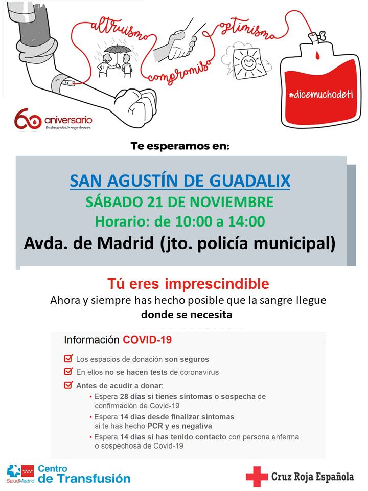 CAMPAÑA DE DONACIÓN DE CRUZ ROJA