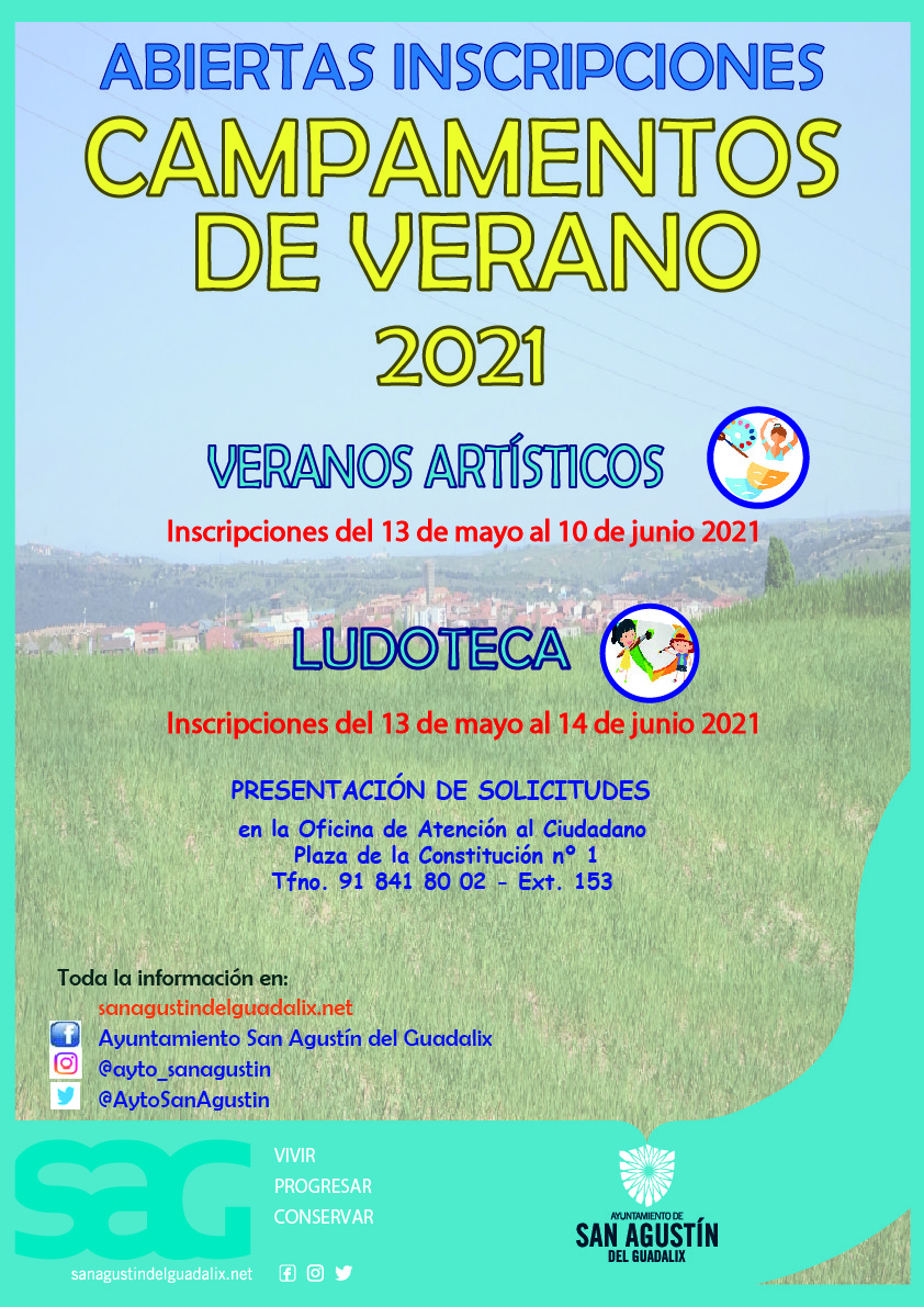 ÚLTIMAS PLAZAS PARA LOS VERANOS ARTÍSTICOS Y LA LUDOTECA DE VERANO