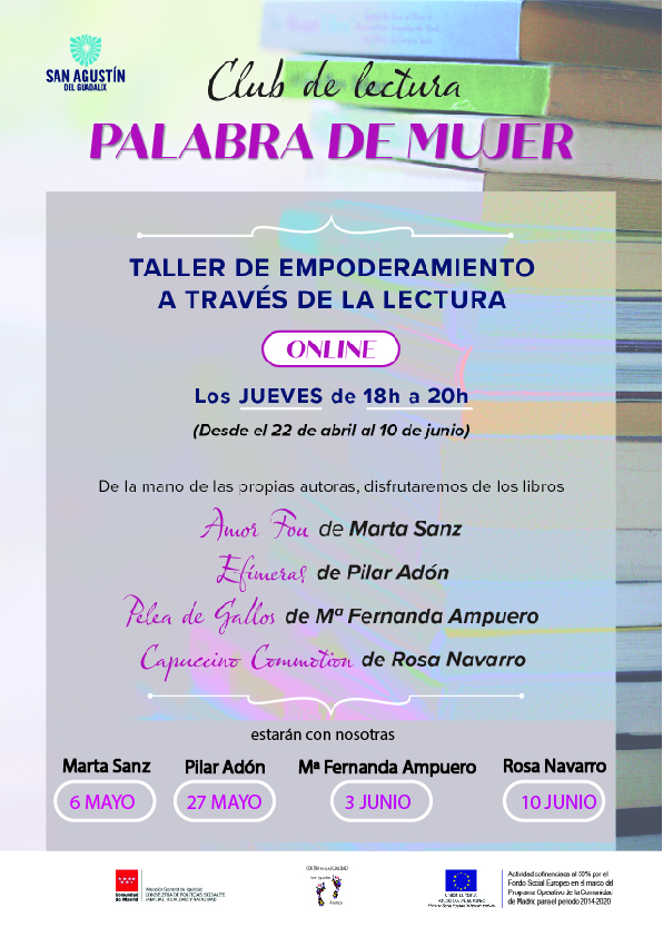 IMPORTANTES ESCRITORAS DEL PANORAMA LITERARIO NACIONAL DE PRIMER NIVEL PARTICIPARÁN EN EL CLUB DE LECTURA ‘PALABRA DE MUJER’