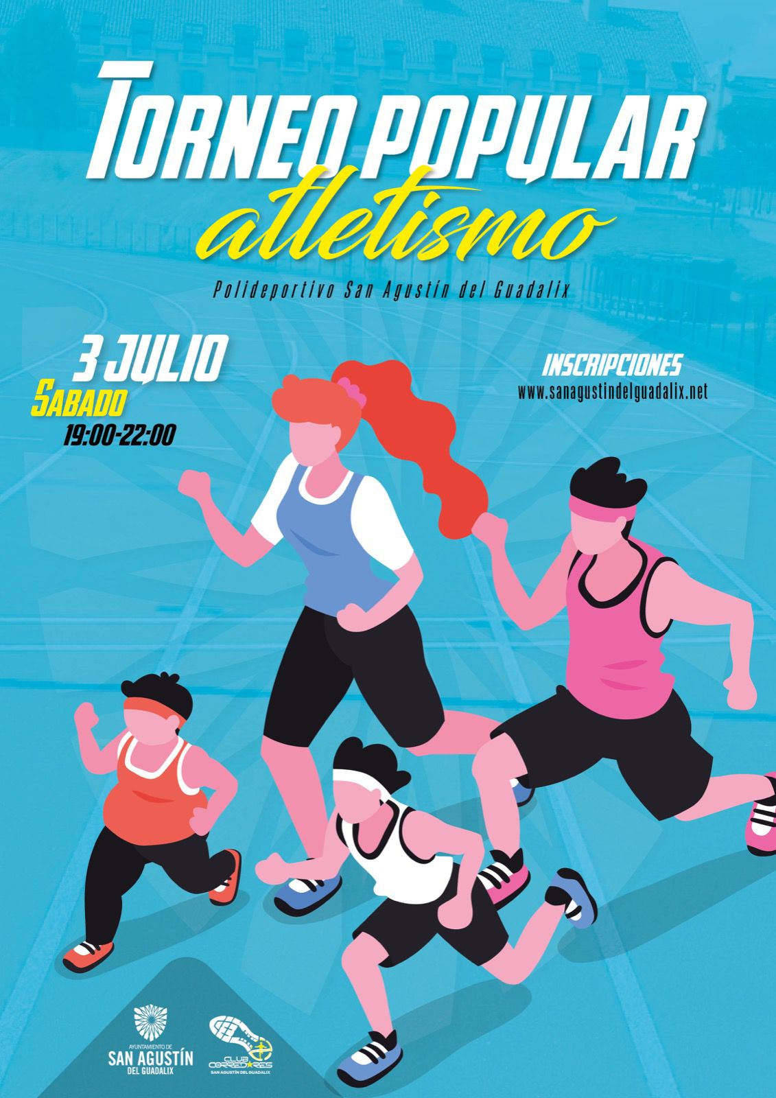 INSCRÍBETE EN EL I TORNEO POPULAR DE ATLETISMO PARA DISFRUTAR CON FAMILIA O AMIGOS