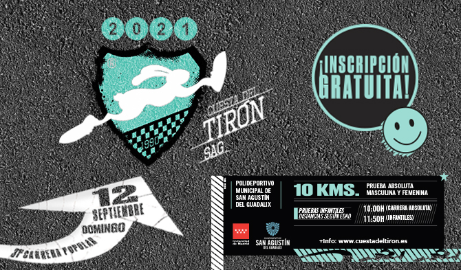 ABIERTAS LAS INSCRIPCIONES PARA LA 31ª CARRERA POPULAR ‘CUESTA DEL TIRÓN’