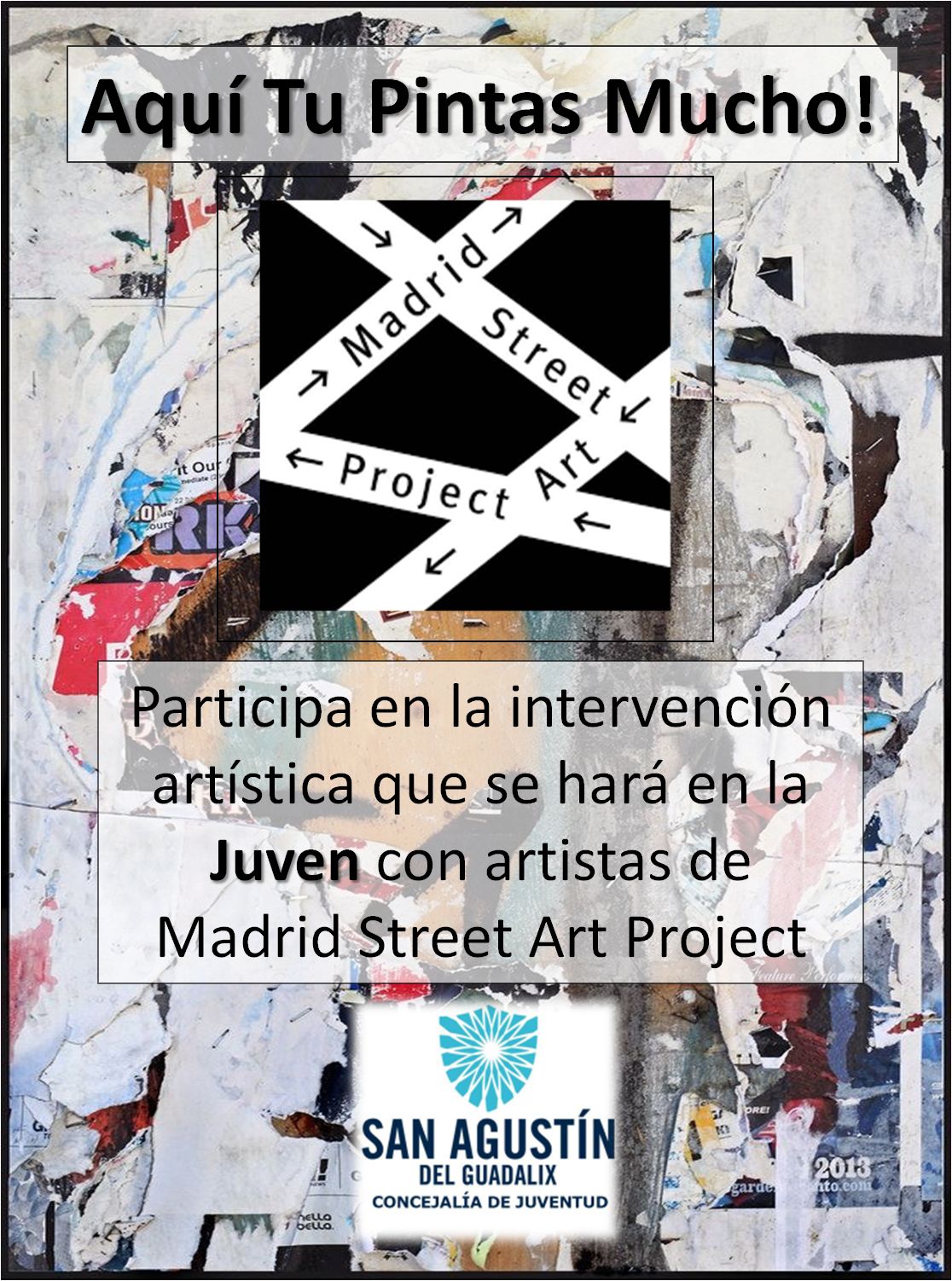 EL CENTRO JOVEN DE SAN AGUSTÍN ACOGE UNA INICIATIVA ARTÍSTICA SIN PRECEDENTES