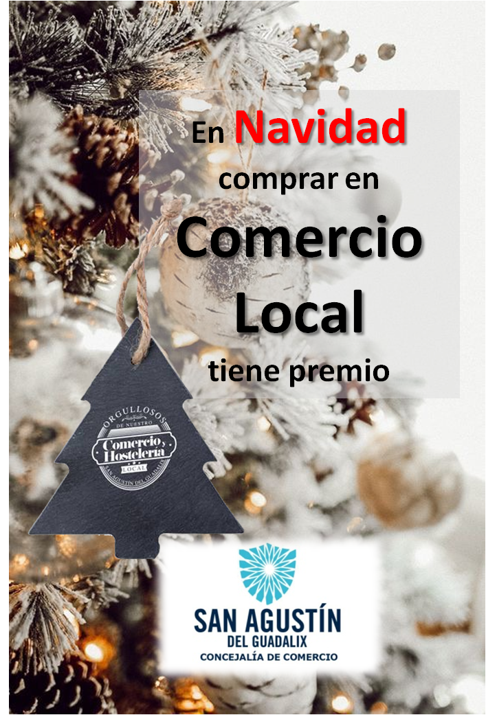 III SORTEO DE NAVIDAD. COMPRAR EN SAN AGUSTÍN TIENE PREMIOS