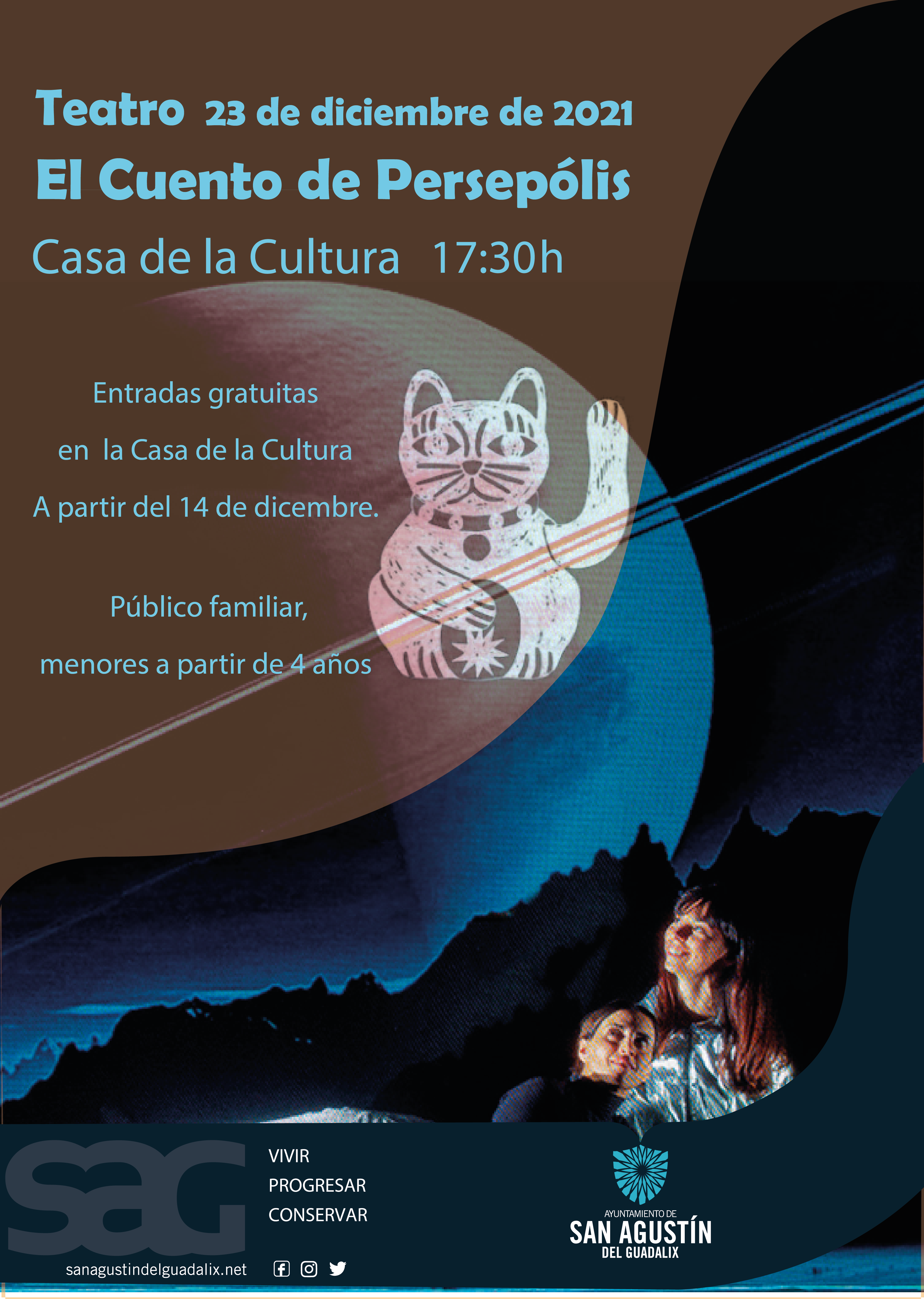 TEATRO PARA DISFRUTAR EN FAMILIA CON ‘EL CUENTO DE PERSÉPOLIS’