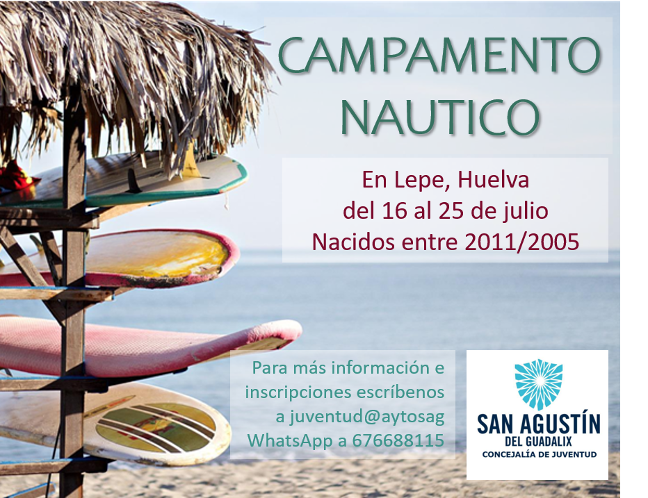 INSCRIPCIONES PARA EL CAMPAMENTO MULTIAVENTURA DE JUVENTUD EN HUELVA
