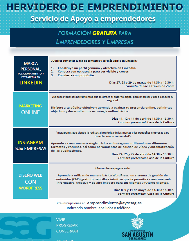 Programa íntegro de formación para emprendimiento