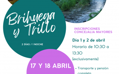 RUTA POR LA ALCARRIA PARA MAYORES DE 60 AÑOS DURANTE DOS DÍAS