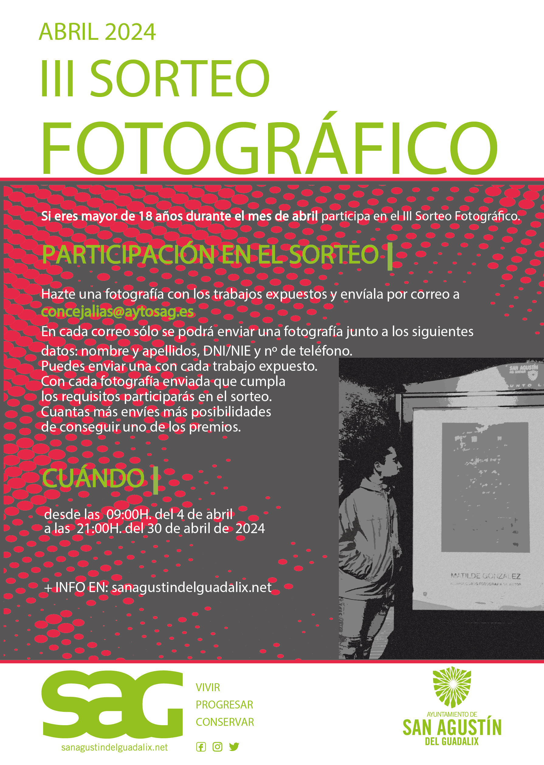 Cartel III Sorteo fotográfico 2024