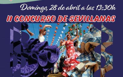 II CONCURSO DE SEVILLANAS DE LA FERIA DE ABRIL DE SAN AGUSTÍN
