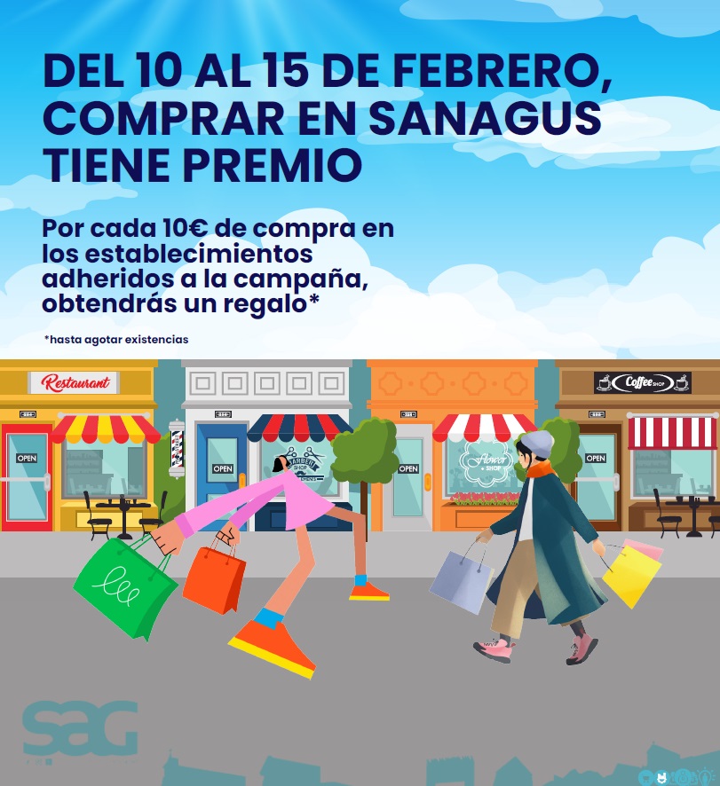 Compra en San Agus. Tiene premios