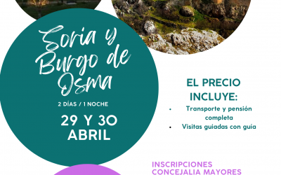 VIAJE A SORIA, BURGO DE OSMA Y CALATAÑAZOR PARA MAYORES DE 60 AÑOS
